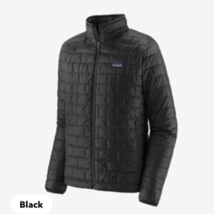 Patagonia Men's Nano Puff Jacket, BLACK - XL
